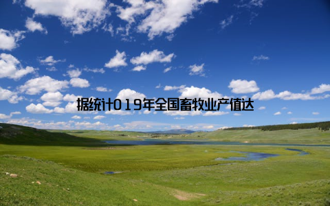 据统计019年全国畜牧业产值达