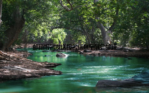 邮箱报名发送报名信息至展会邮箱